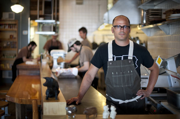 Chef Justin  Severino of Cure Restaurant In Pittsburgh