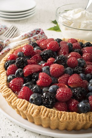 Tart food photo (whole)