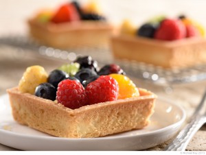 Food photography of Pittsburgh tart