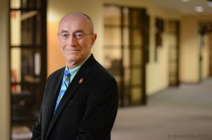 Environmental Portrait photo of professor