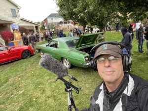 Pittsburgh sound recordist on set of reality show